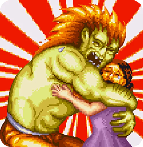 🤗 Стикер «STREET FIGHTER II» для Telegram
