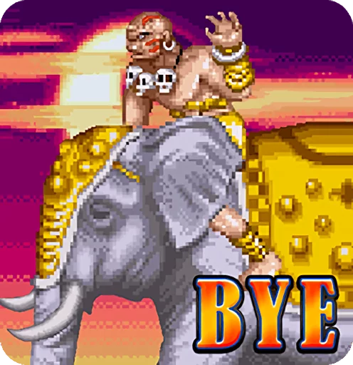 🖐 Стикер «STREET FIGHTER II» для Telegram