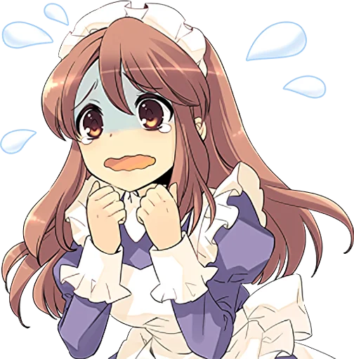 😰 Стикер «The Melancholy of Haruhi Suzumiya» для Telegram