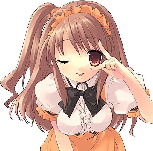 😋 Стикер «The Melancholy of Haruhi Suzumiya» для Telegram