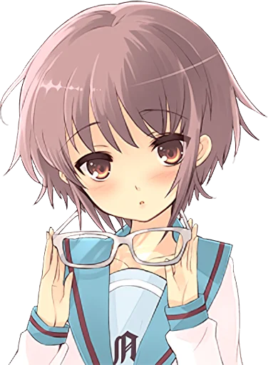 🤓 Стикер «The Melancholy of Haruhi Suzumiya» для Telegram