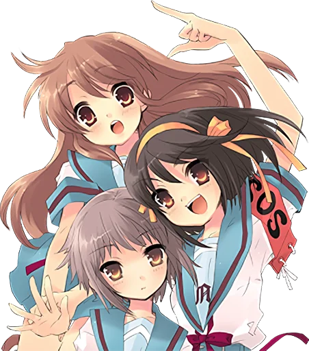 🎉 Стикер «The Melancholy of Haruhi Suzumiya» для Telegram