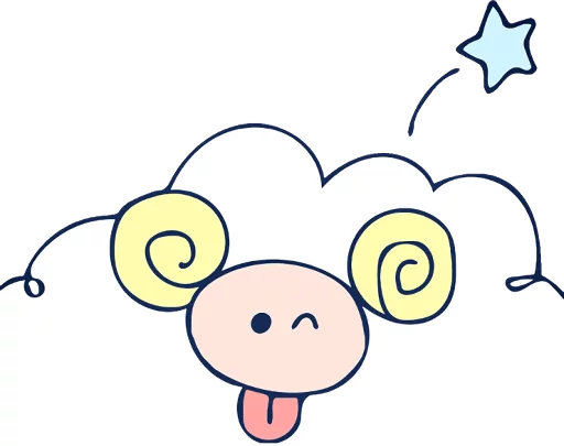 😜 Стикер «THE SHEEPS» для Telegram