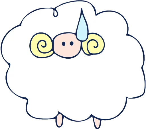 😓 Стикер «THE SHEEPS» для Telegram