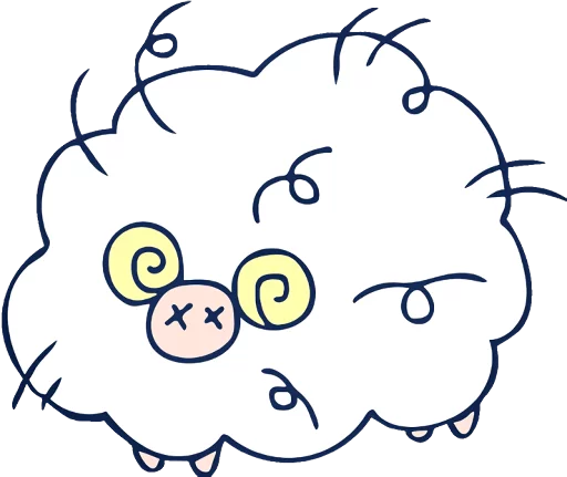 😵 Стикер «THE SHEEPS» для Telegram