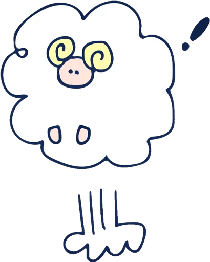 😧 Стикер «THE SHEEPS» для Telegram