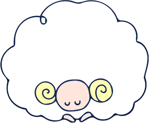 🙇‍♀️ Стикер «THE SHEEPS» для Telegram