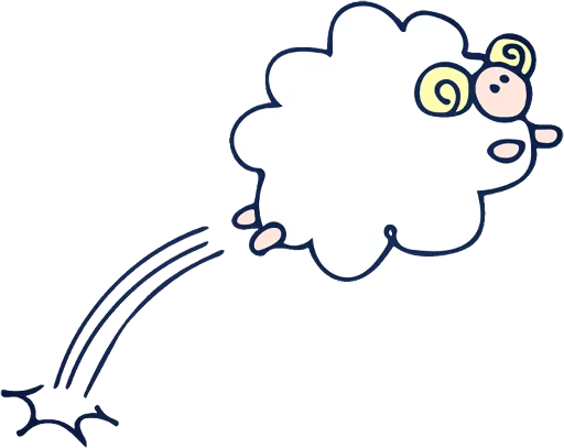 ➰ Стикер «THE SHEEPS» для Telegram