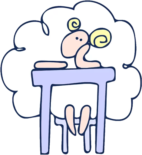 😐 Стикер «THE SHEEPS» для Telegram