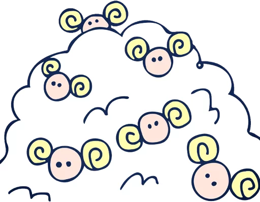 💓 Стикер «THE SHEEPS» для Telegram