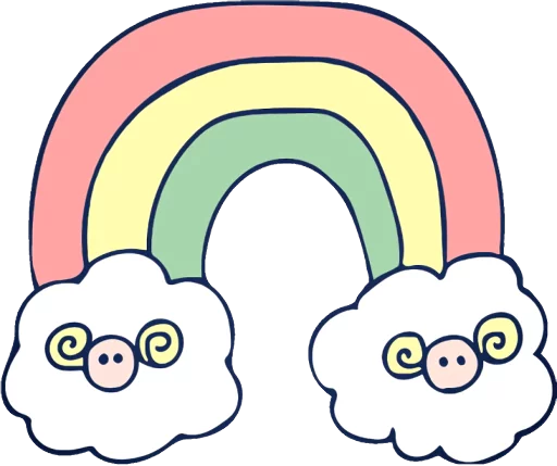 🌈 Стикер «THE SHEEPS» для Telegram