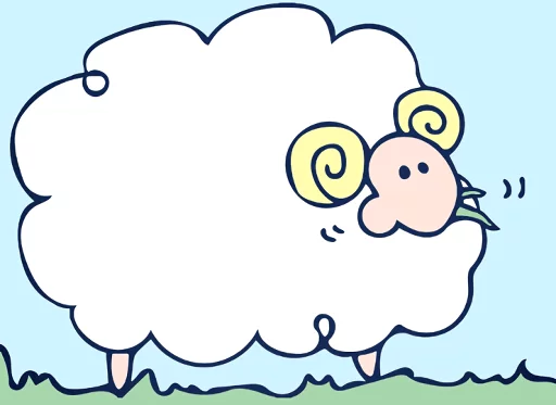 😋 Стикер «THE SHEEPS» для Telegram