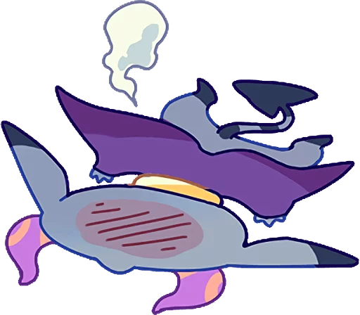 😵 Стикер «TINY DEVIL "HORN" STICKERS» для Telegram