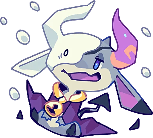 😅 Стикер «TINY DEVIL "HORN" STICKERS» для Telegram