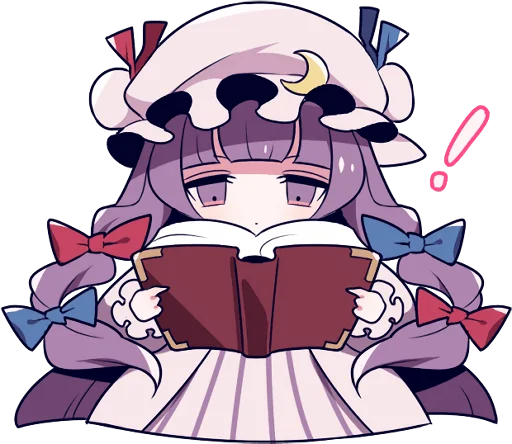 📕 Стикер «Touhou Project Engraved Book» для Telegram