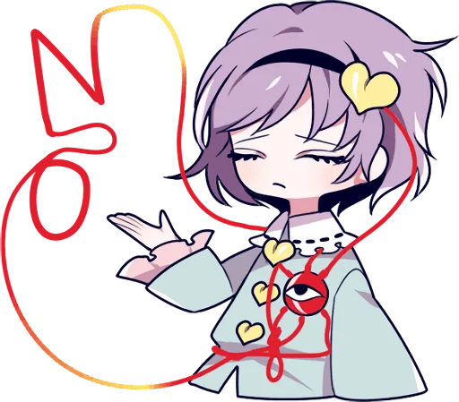 👎 Стикер «Touhou Project Engraved Book» для Telegram
