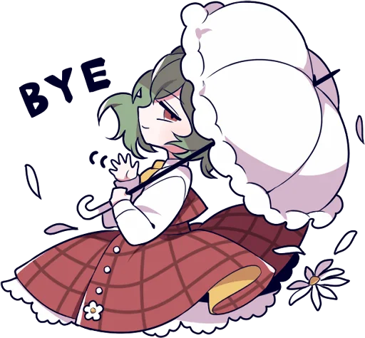 👋 Стикер «Touhou Project Engraved Book» для Telegram