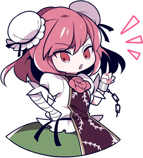 ☝️ Стикер «Touhou Project Engraved Book» для Telegram