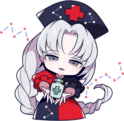💊 Стикер «Touhou Project Engraved Book» для Telegram