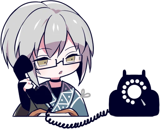 📞 Стикер «Touhou Project Engraved Book» для Telegram