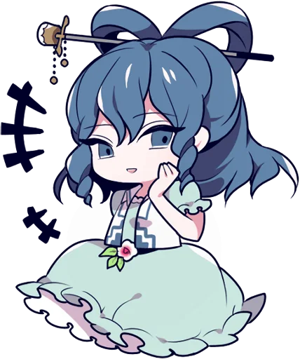 😏 Стикер «Touhou Project Engraved Book» для Telegram