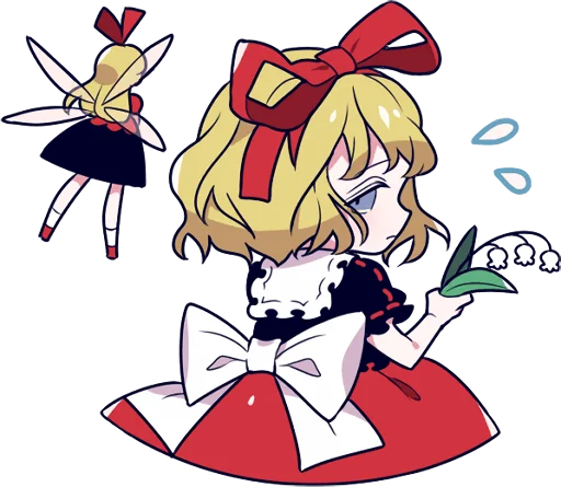 ☹️ Стикер «Touhou Project Engraved Book» для Telegram