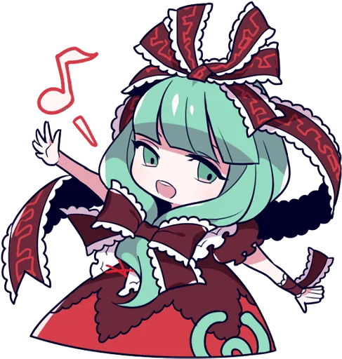 💁‍♂️ Стикер «Touhou Project Engraved Book» для Telegram