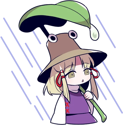 💦 Стикер «Touhou Project Engraved Book» для Telegram