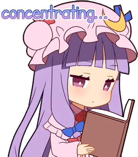 📖 Стикер «Touhou Project Everyday» для Telegram