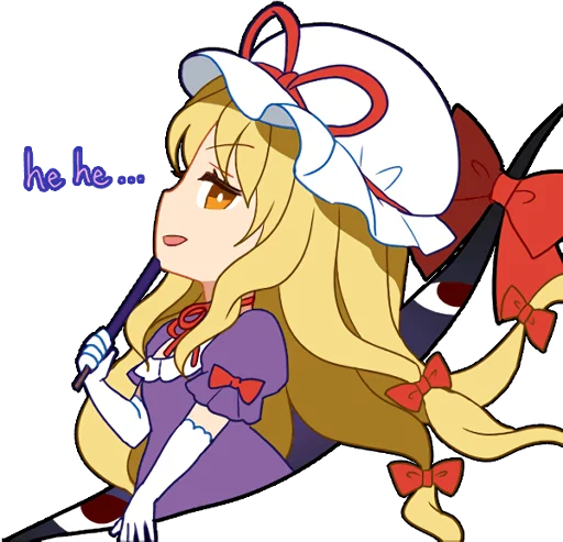 😏 Стикер «Touhou Project Everyday» для Telegram