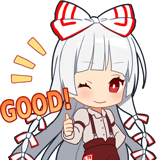 👌 Стикер «Touhou Project Everyday» для Telegram