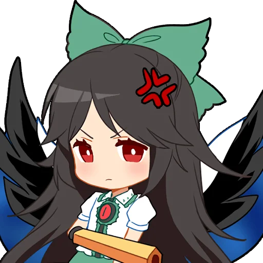 😒 Стикер «Touhou Project Everyday» для Telegram
