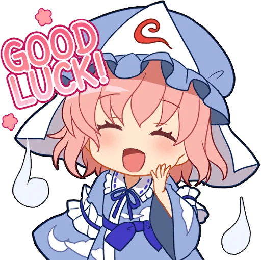 🍀 Стикер «Touhou Project Everyday» для Telegram