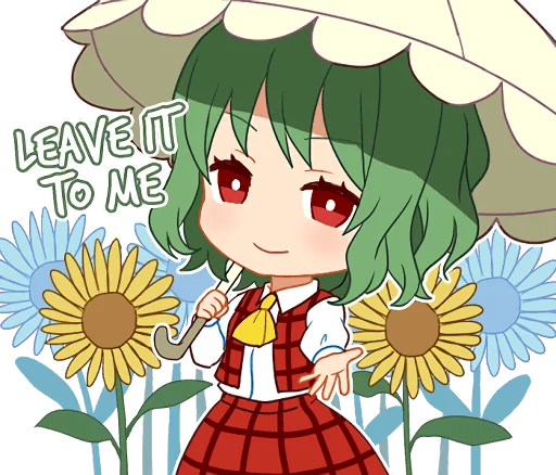 💪 Стикер «Touhou Project Everyday» для Telegram