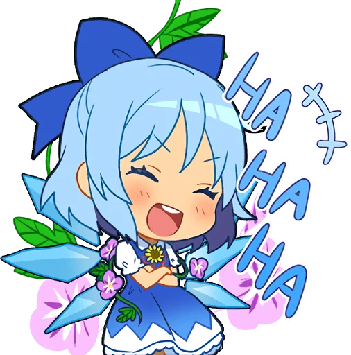 😂 Стикер «Touhou Project Everyday» для Telegram