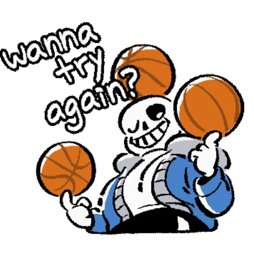 😏 Стикер «Undertale 3» для Telegram