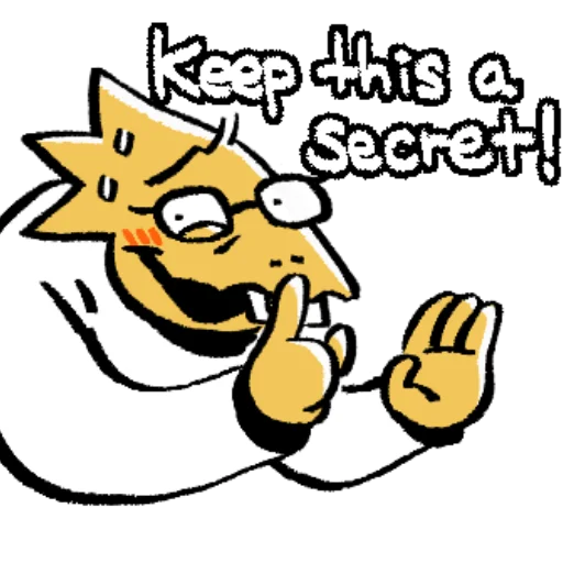 😳 Стикер «Undertale 3» для Telegram