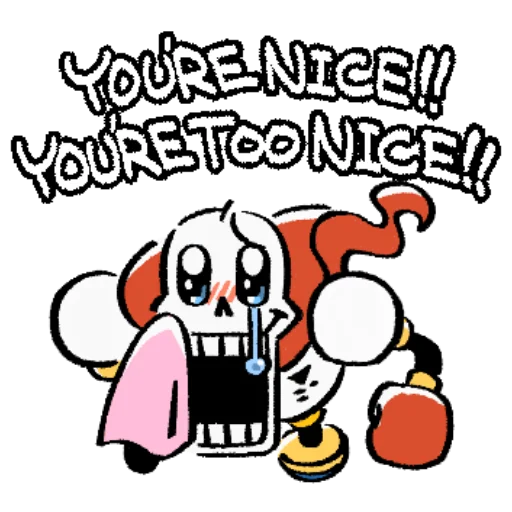 😢 Стикер «Undertale 3» для Telegram