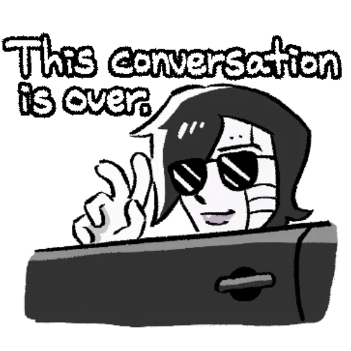 😎 Стикер «Undertale 3» для Telegram
