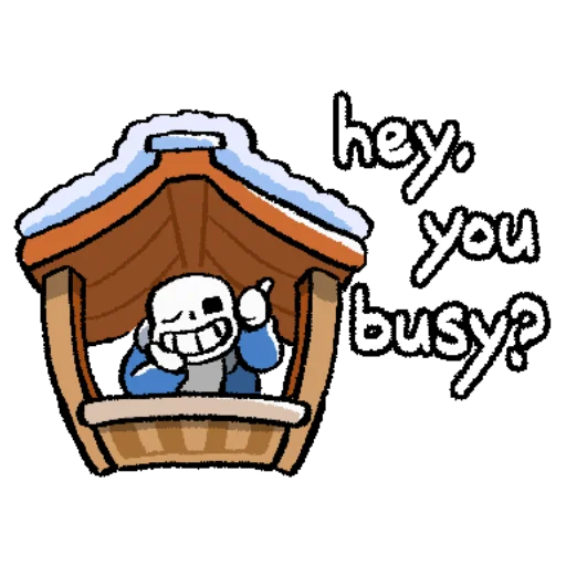 👋 Стикер «Undertale 3» для Telegram