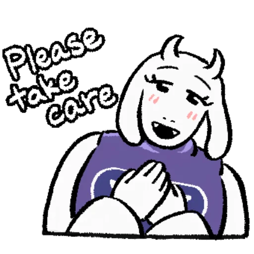 😊 Стикер «Undertale 3» для Telegram