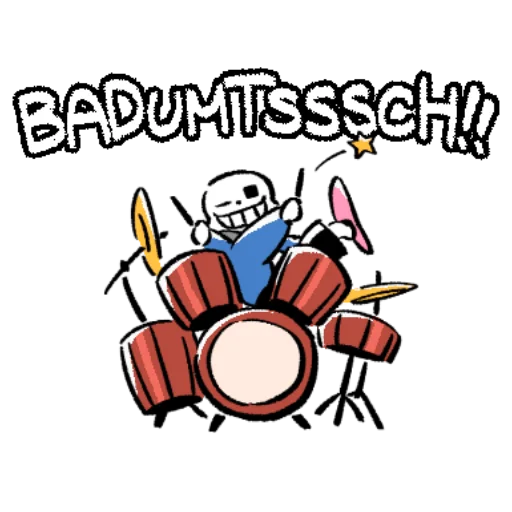 😉 Стикер «Undertale 3» для Telegram