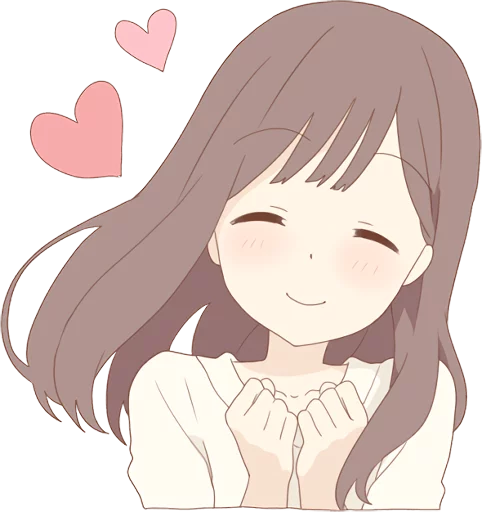 ❤️ Стикер «Warm Lady» для Telegram