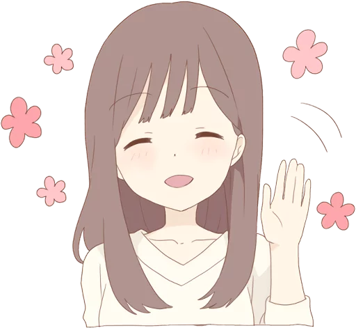 👋 Стикер «Warm Lady» для Telegram