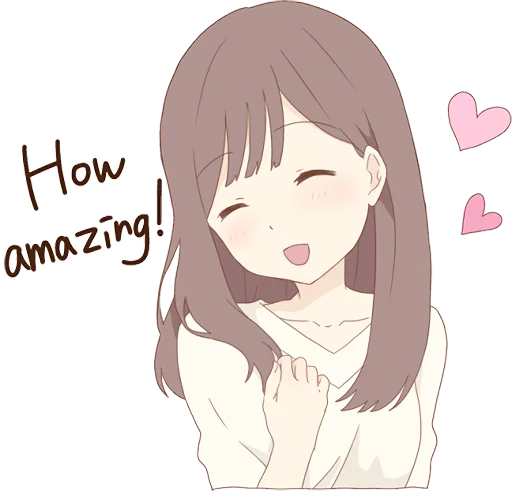 💕 Стикер «Warm Lady» для Telegram
