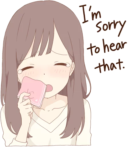 😢 Стикер «Warm Lady» для Telegram