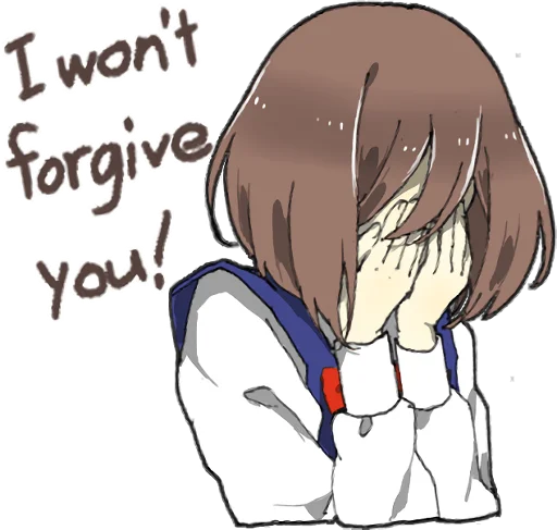 😡 Стикер «Yandere Girlfriend Sticker ENG» для Telegram