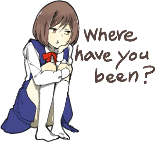 😒 Стикер «Yandere Girlfriend Sticker ENG» для Telegram