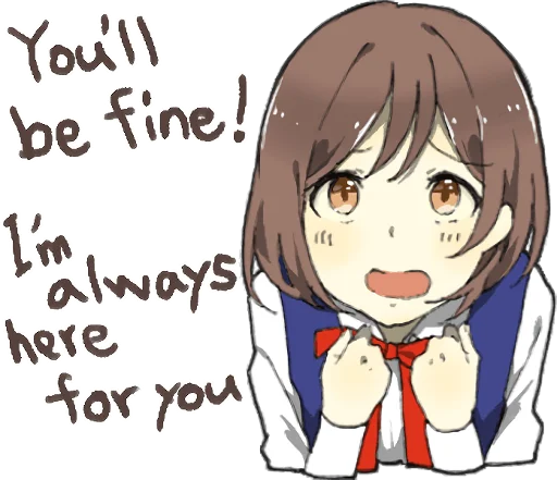 😯 Стикер «Yandere Girlfriend Sticker ENG» для Telegram