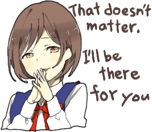 😊 Стикер «Yandere Girlfriend Sticker ENG» для Telegram